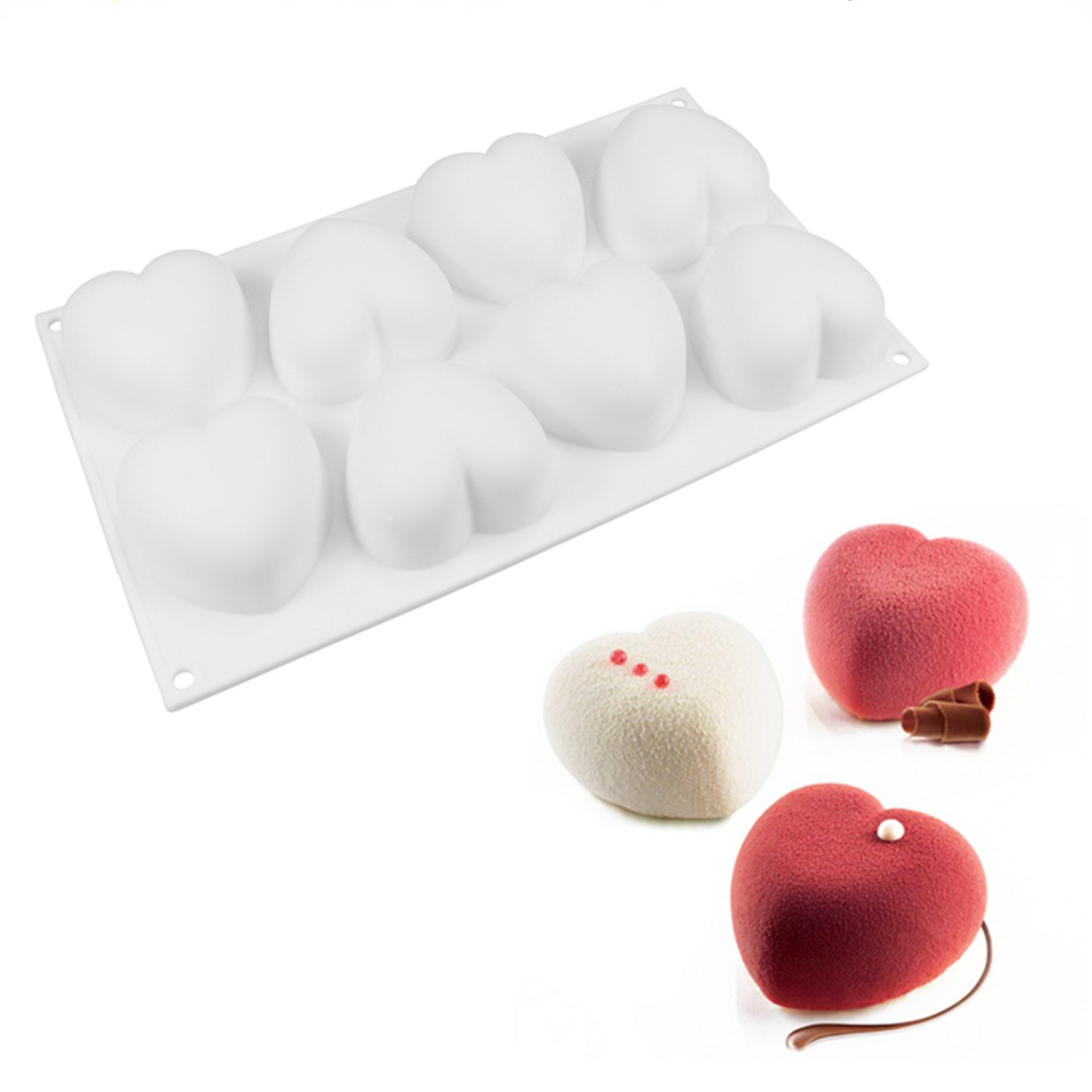 Candle Making Activity - Love Heart Silicone Soap Mold Handmade