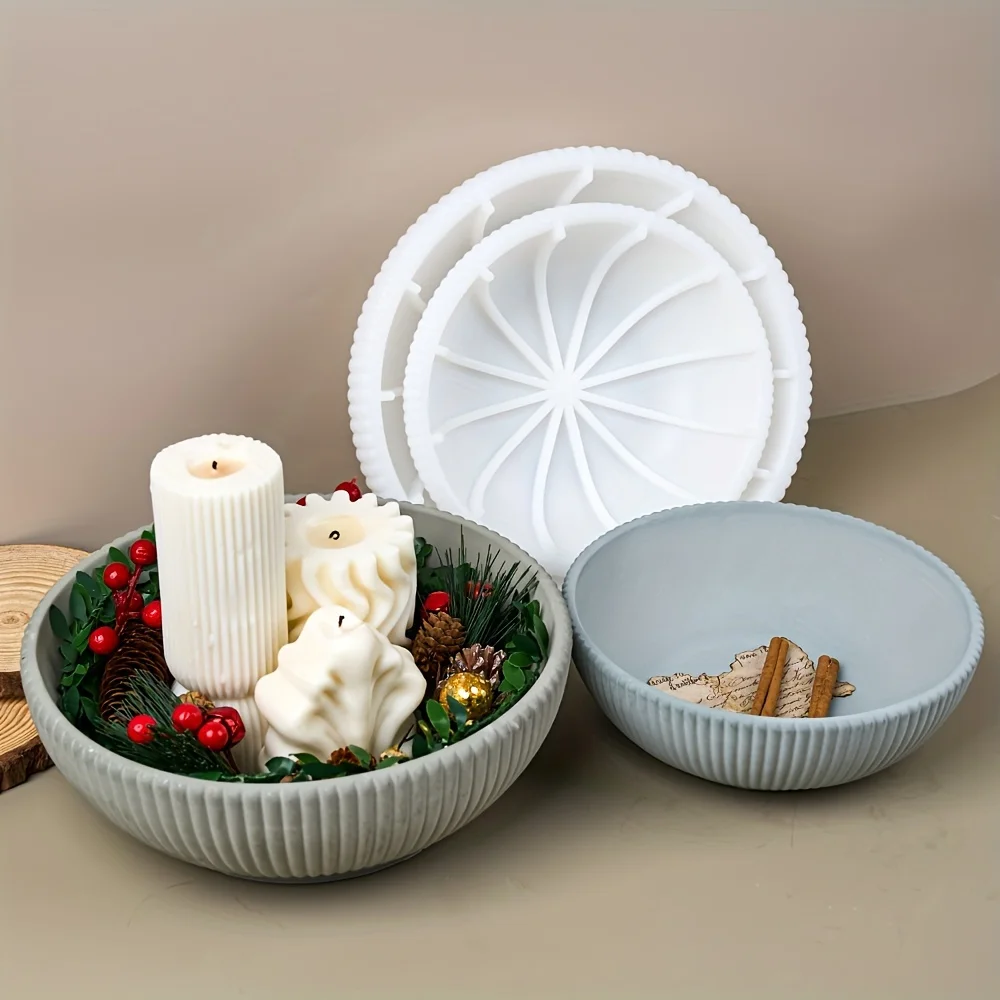 Candle Mold Silicone - 1 Ring Silicone Mould for Epoxy,