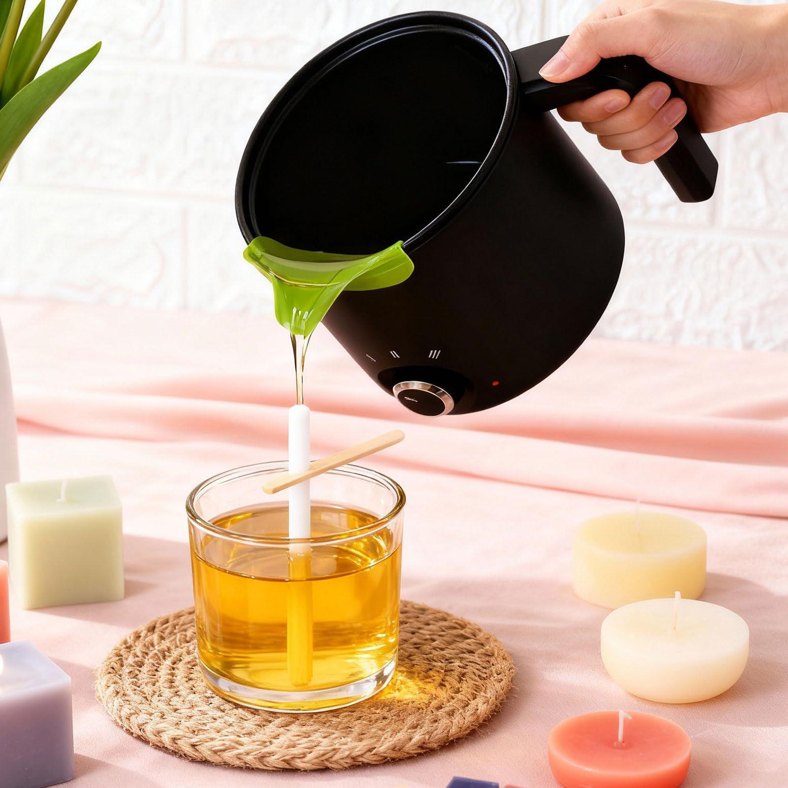 Candle Making Machine - Candle Wax Melter 1.5L Electric Heat-Resistant