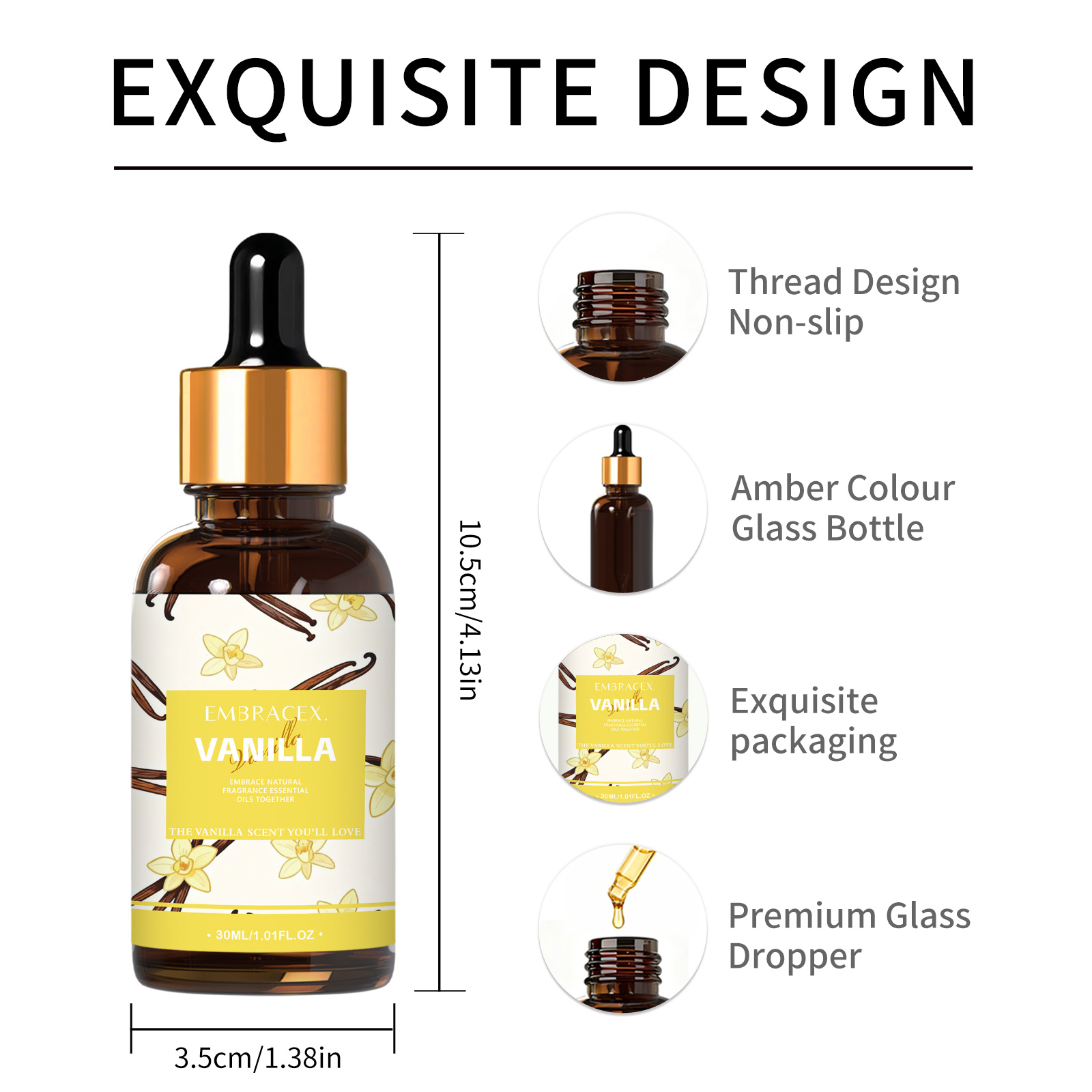 30ml Vanilla Essential Oil For - đánh giá và giá Candle Making Ingredients