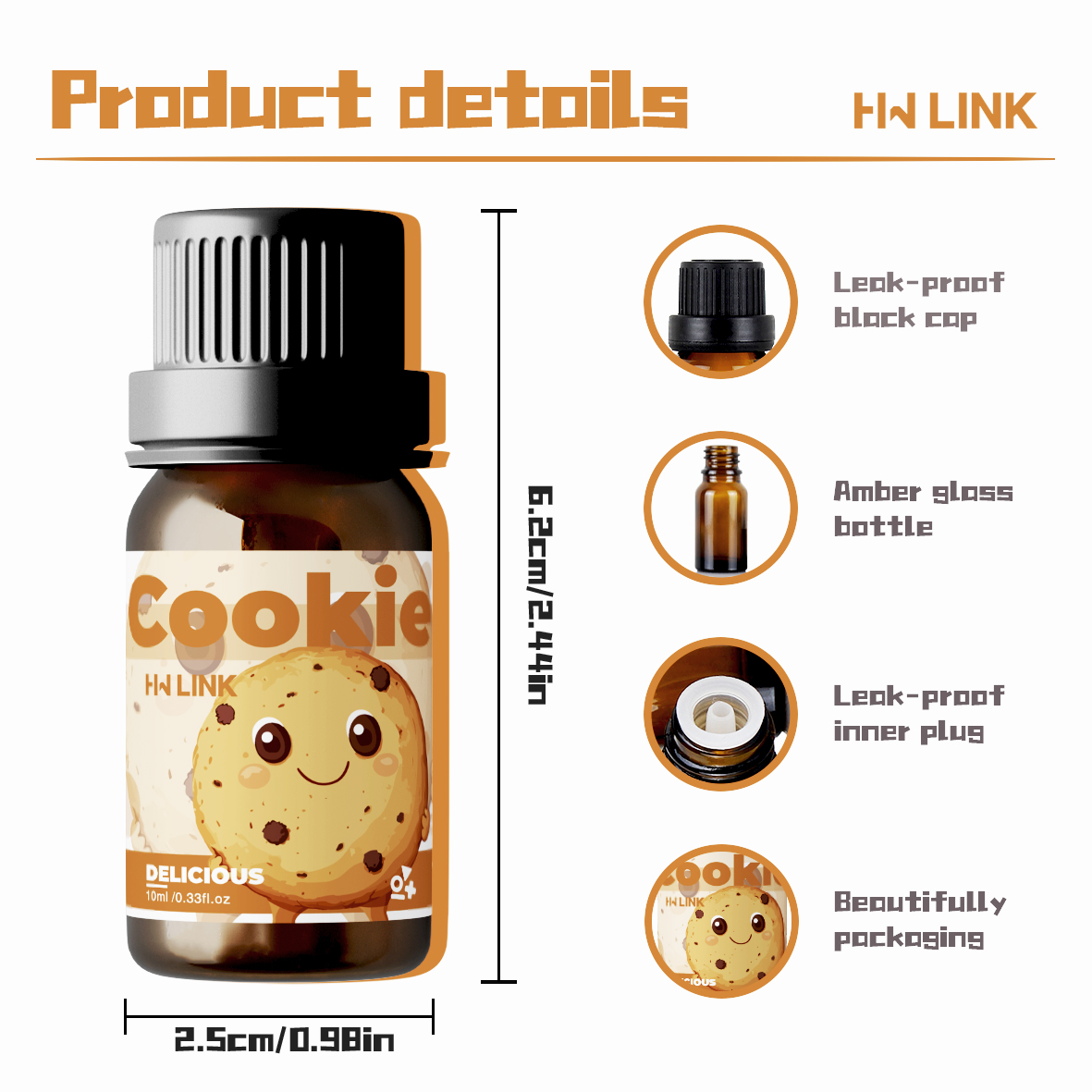 10ml Cookie Essential Oils  fo - đánh giá và giá Candle Making Ingredients