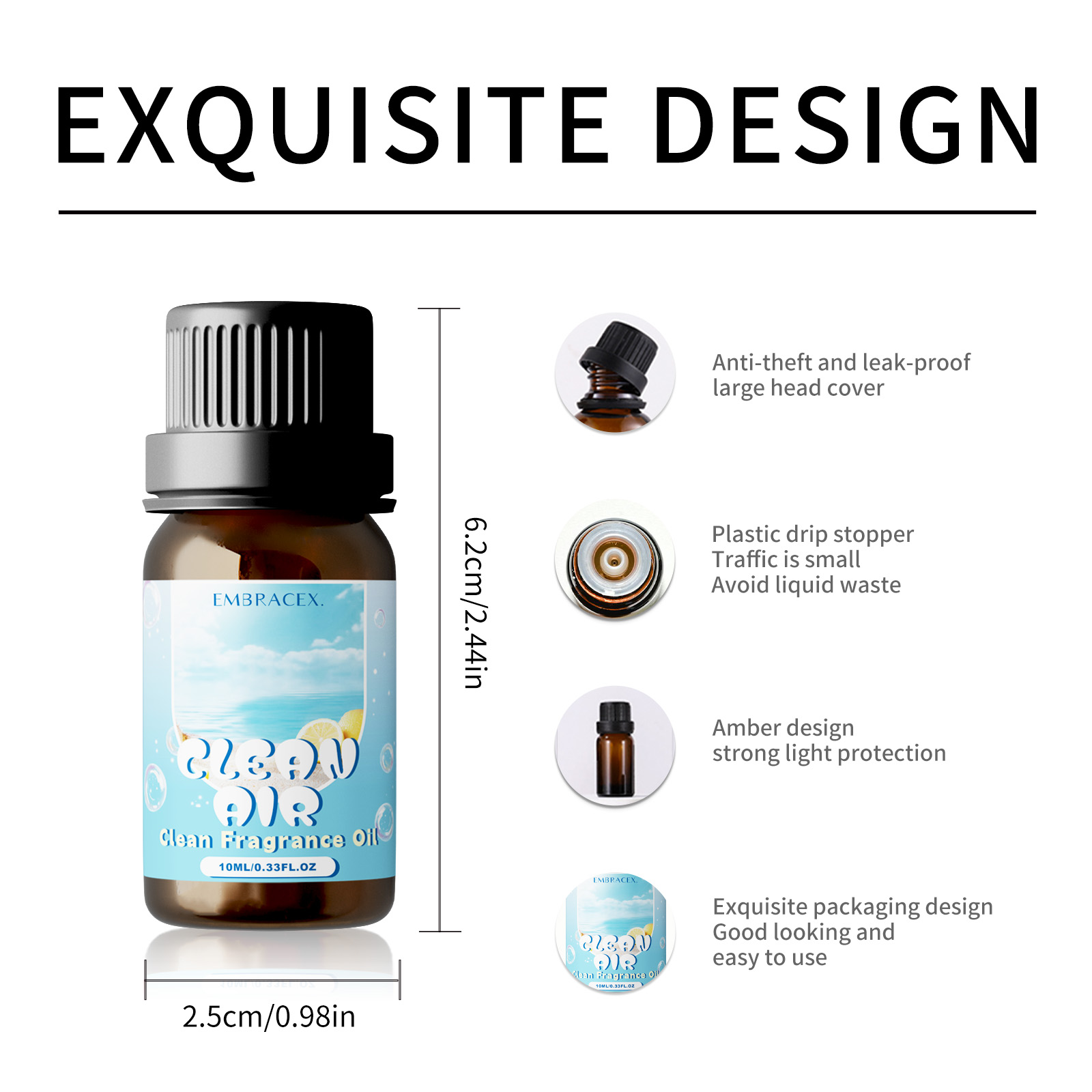 10ml Clean Air Essential Oil L - đánh giá và giá Candle Making Ingredients