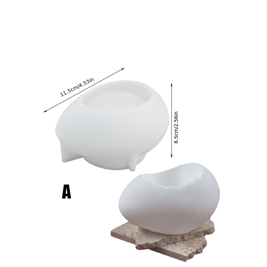 [Resin Mold]  Silicone Egg Mol - đánh giá và giá Candle Mold Silicone