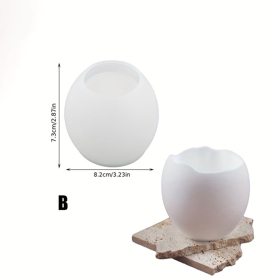 [Resin Mold]  Silicone Egg Mol - đánh giá và giá Candle Mold Silicone