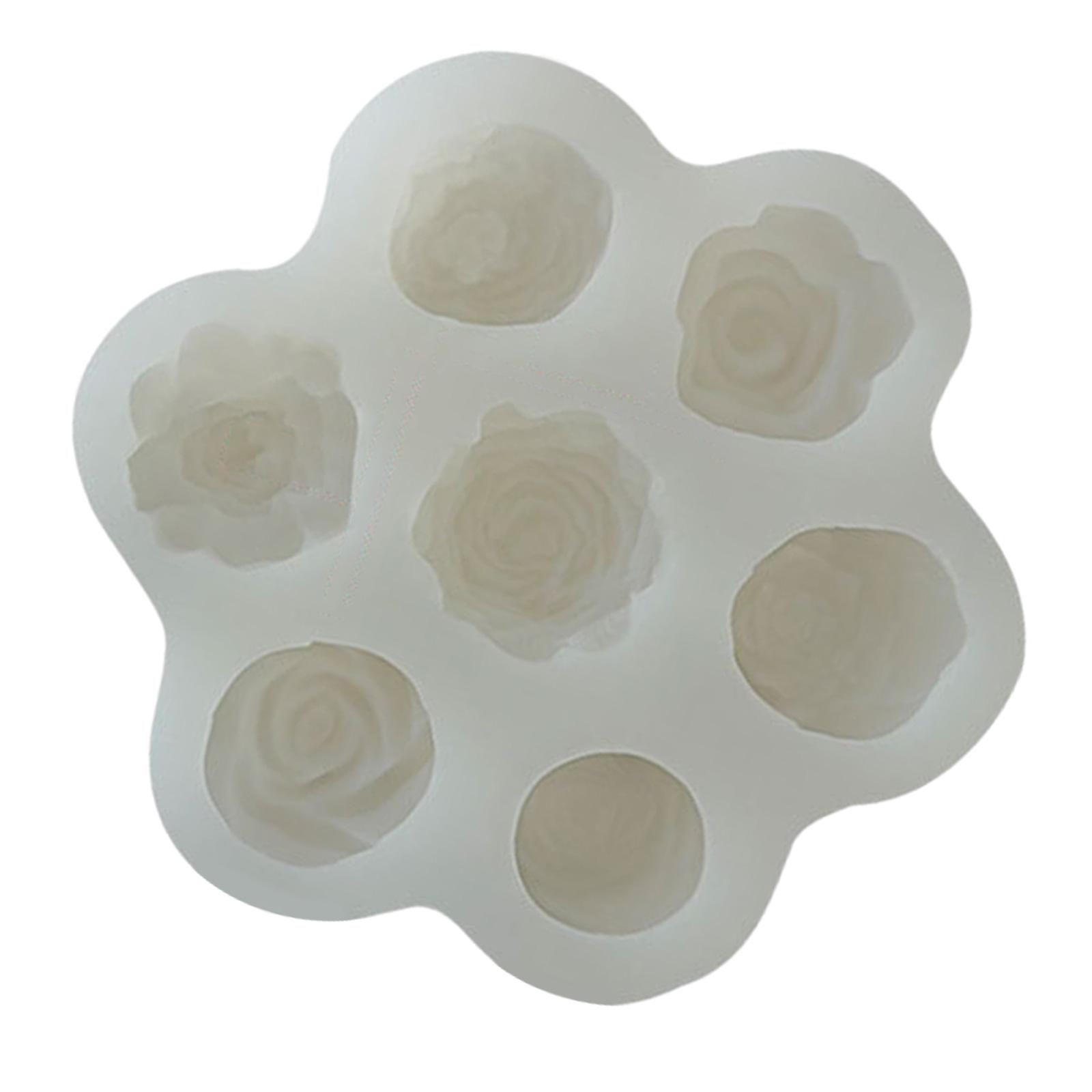 Flower Silicone Model Soap Mod - đánh giá và giá Candle Mold Silicone