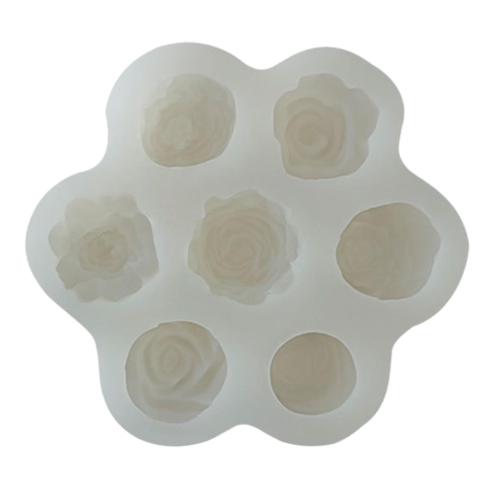 Flower Silicone Model Soap Mod - đánh giá và giá Candle Mold Silicone
