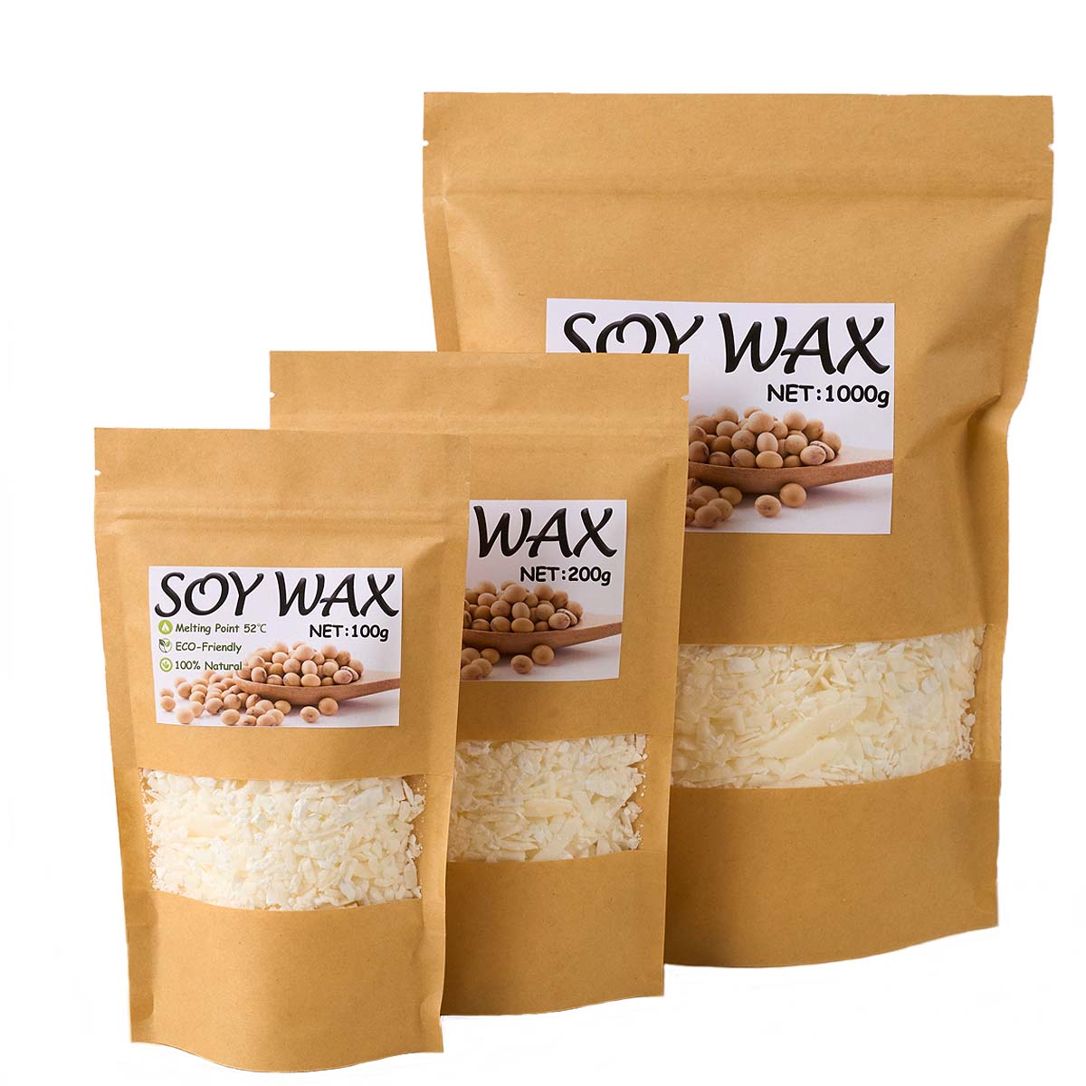 1 Pounds Pure White Soy Wax Fo - đánh giá và giá Candle Making With Beeswax