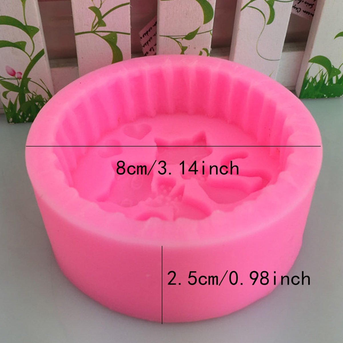 1-Piece Silicone Cat Soap Mold - đánh giá và giá Candle Making Ingredients