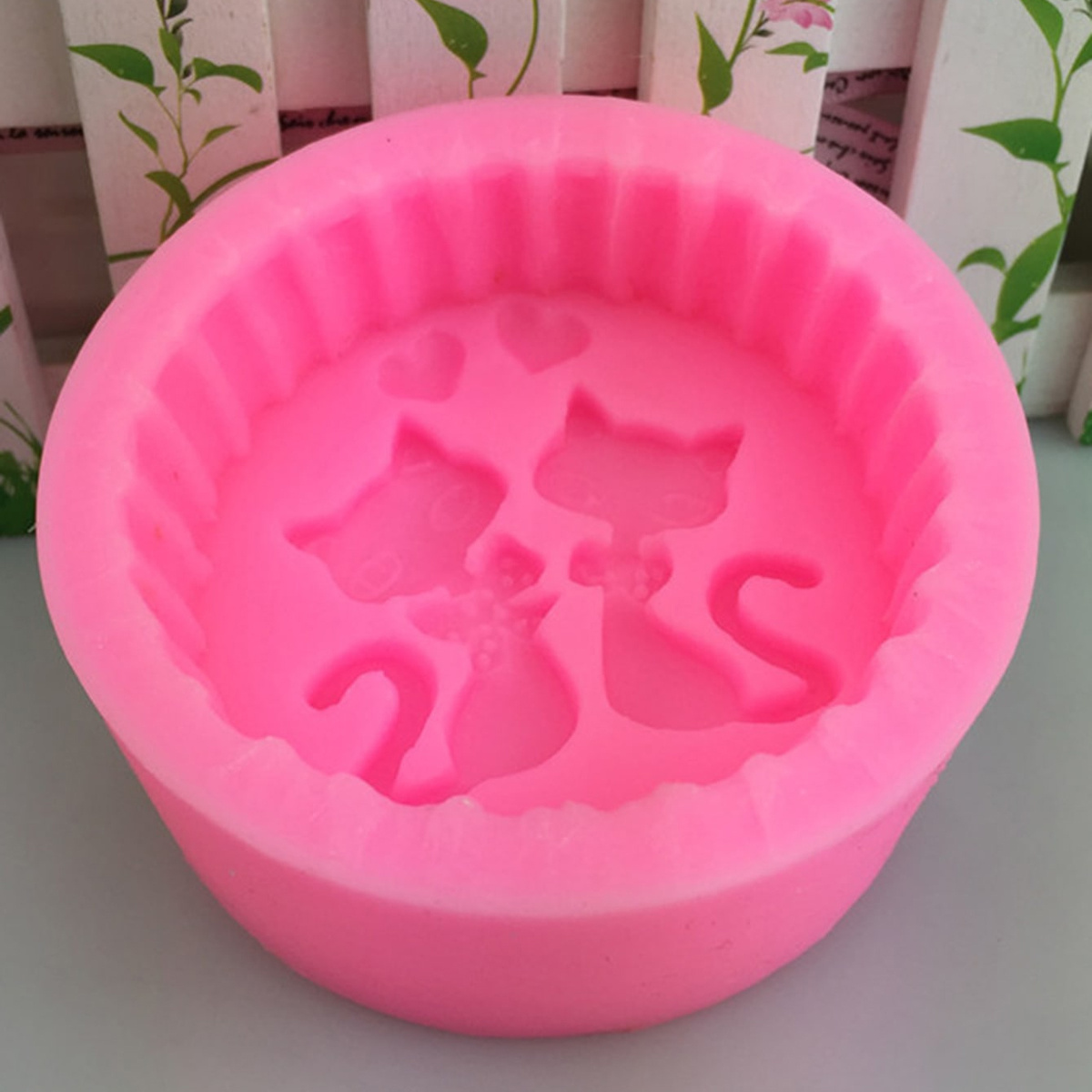 1-Piece Silicone Cat Soap Mold - đánh giá và giá Candle Making Ingredients