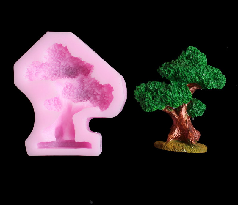 Cây thông silica gel khuôn TỰ  - đánh giá và giá Candle Mold Silicone