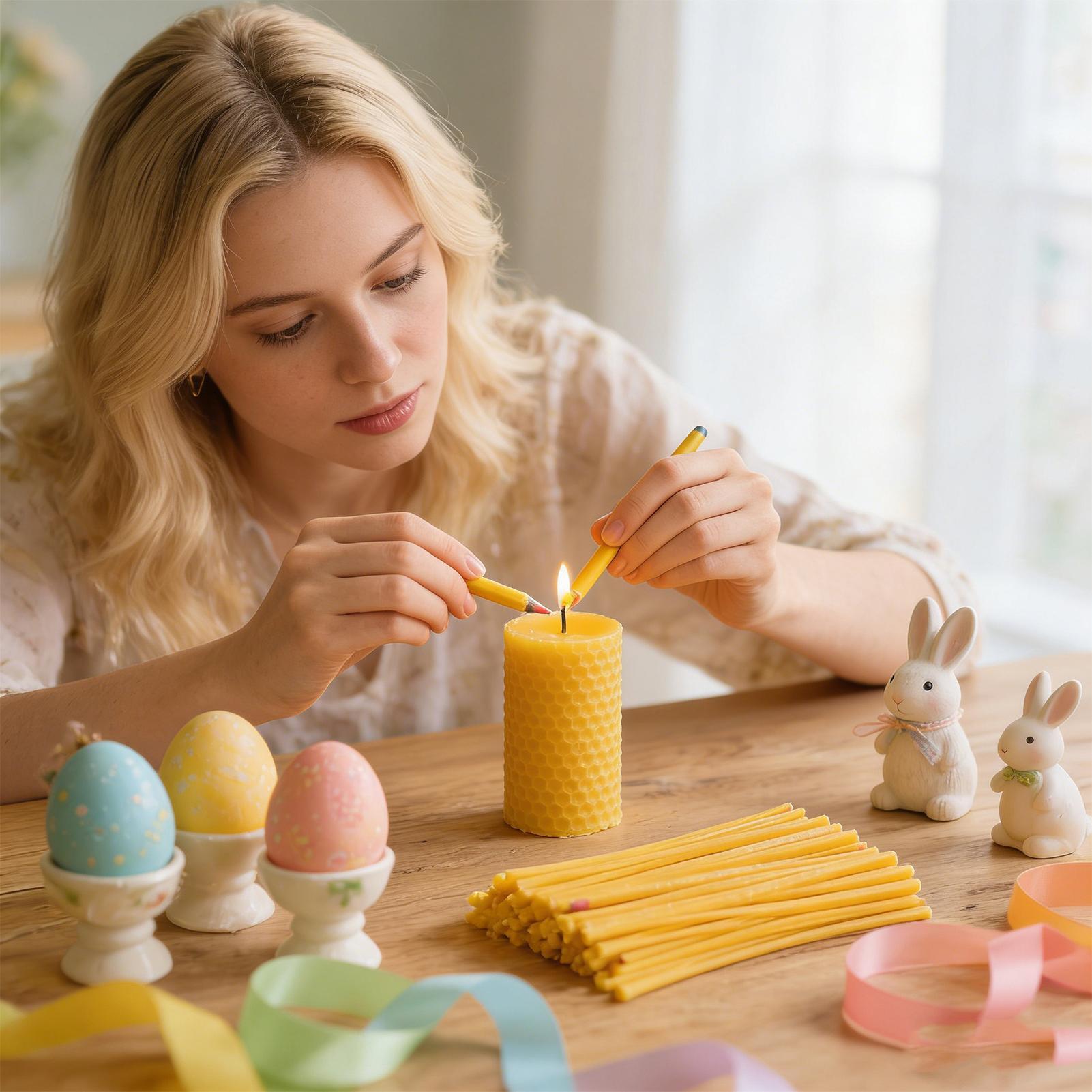 Egg Decorating Beeswax Sticks  - đánh giá và giá Candle Making With Beeswax