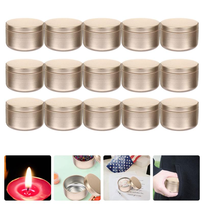 Bộ 50 Nhôm Nến Hộp Thiếc 50Ml  - đánh giá và giá Candle Making Jars Wholesale