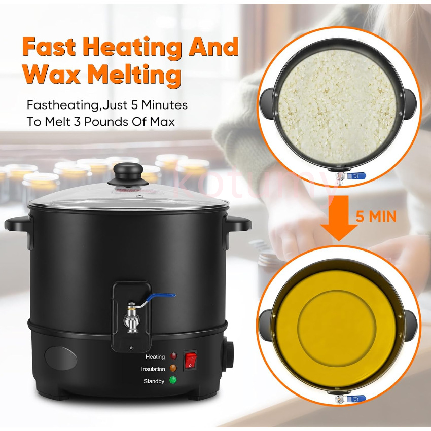 EU US Plug Electric Melting Ca - đánh giá và giá Candle Making Machine