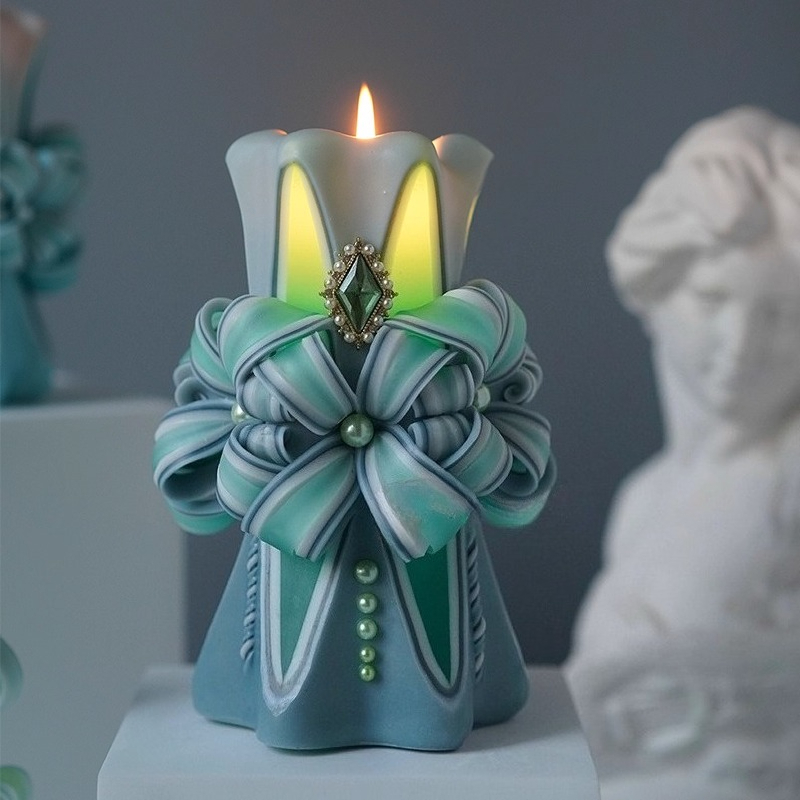 1KG Carved Scented Candle Raw  - đánh giá và giá Candle Making With Beeswax