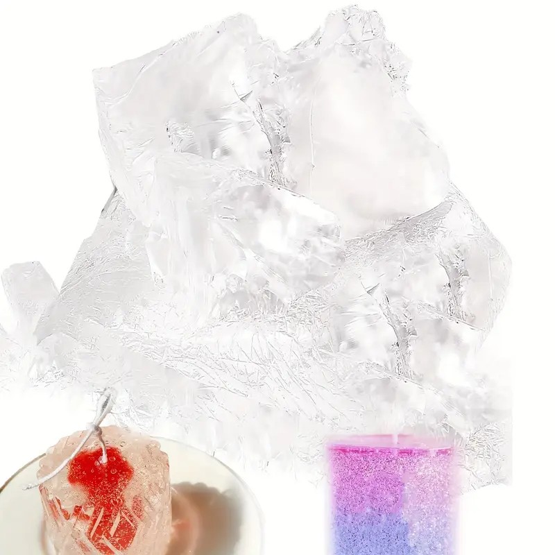 Transparent Crystal Wax, Jelly - đánh giá và giá Candle Making With Beeswax